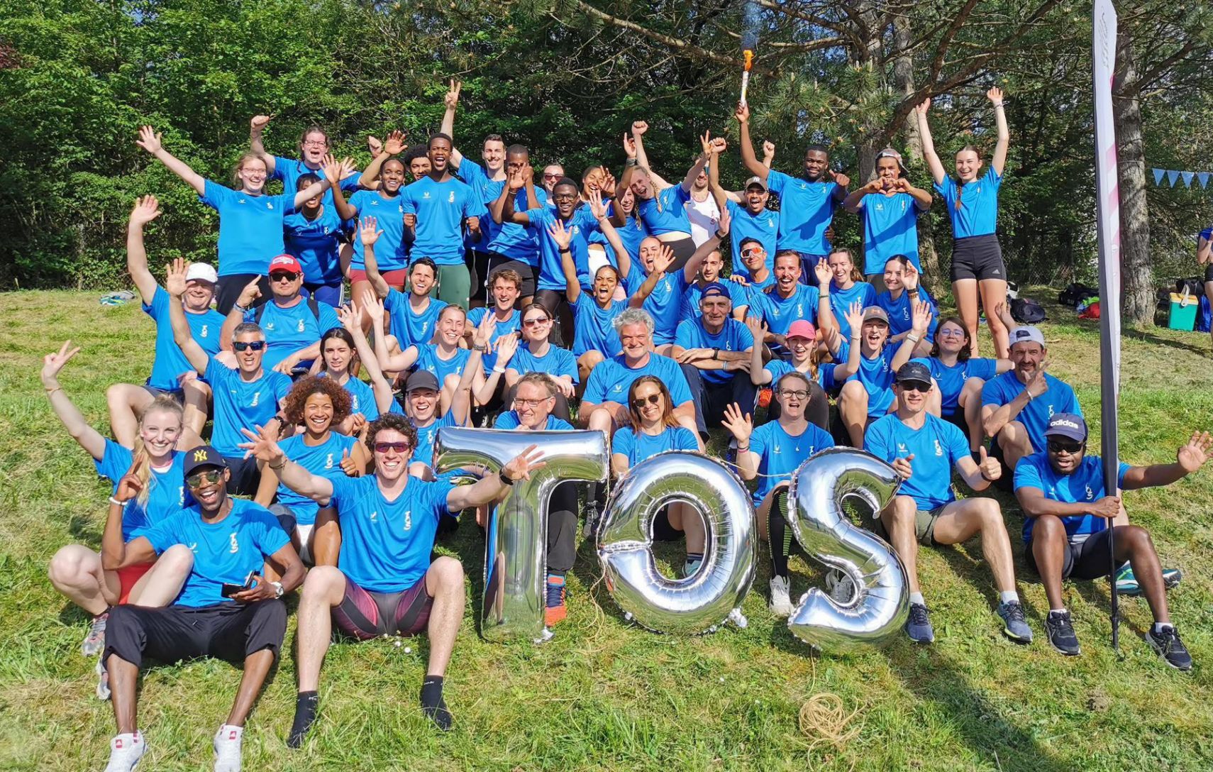 Athlètes du TOS Athle lors des Interclub